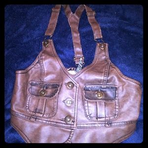 Crop leather